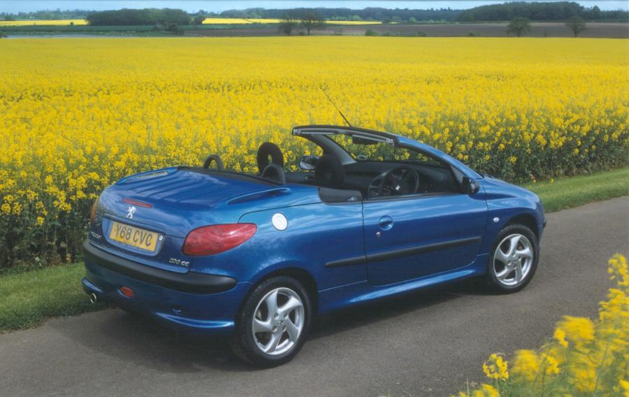  Peugeot 206 CC 2001 года  (фото 15 из 16)
